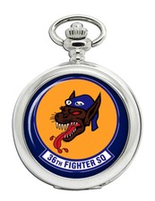 36th Fighter Squadron USAF Pocket Watch