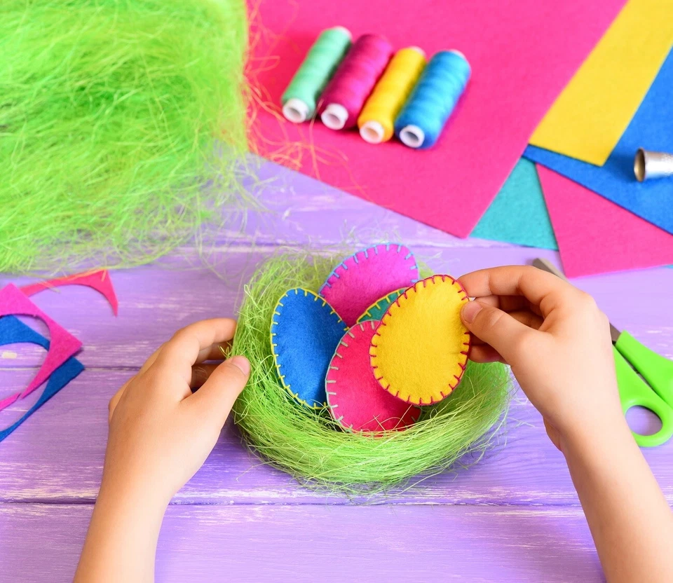 Filz Bastelfilz Filzstoff Dekostoff HaGa® 1,5m Br. (Meterware) div. Farben - Bild 2 von 4