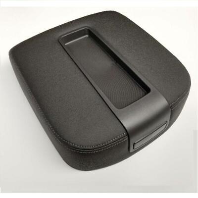 CENTER CONSOLE TOP LID SKIN COVER ONLY STORAGE ARMREST BOX BLACK EBONY
