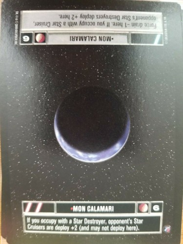 Star Wars CCG Death Star II BASIC SINGLES Select Choose Your Card SWCCG - Picture 81 of 121