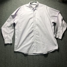 Brooks Brothers Shirt Mens XL Madison Lavendar Original Polo Button L Sleeve