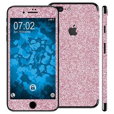 1 x Displayschutzfolie Glitzer rosa für Apple iPhone 7 / 8 / SE 2020 Folie