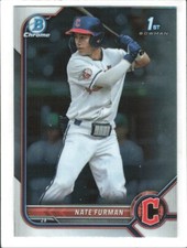 NATE FURMAN 2022 BOWMAN DRAFT 1ST CHROME GUARDIANS QTY