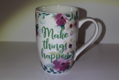 Orly Maison New York, New York ''Make things happen'' 16 oz Ceramic Coffee Mug