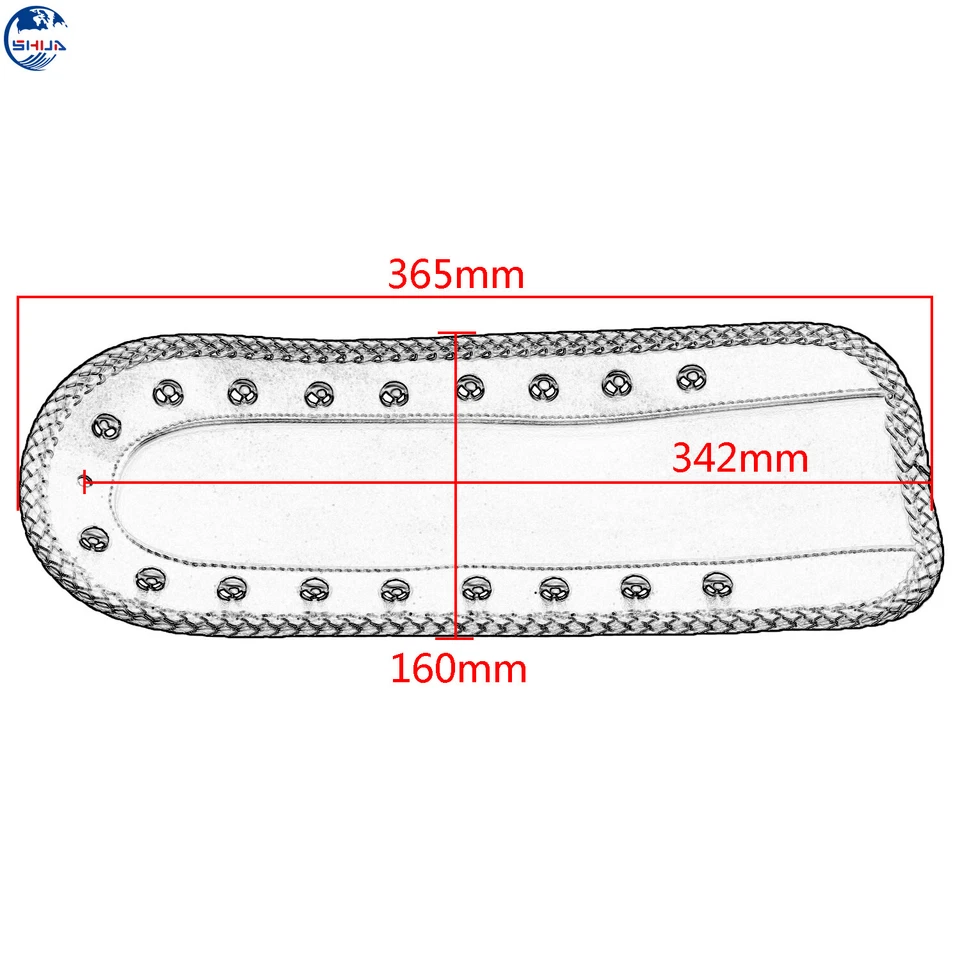 Babero guardabarros trasero solo con tacos negros para Harley Electra Glide Softail Dyna FXR Foto 4 de 4