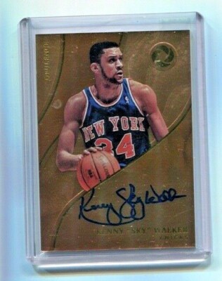 2017-18 Panini Opulance - KENNY ''SKY'' WALKER - Autograph - KNICKS #d/49