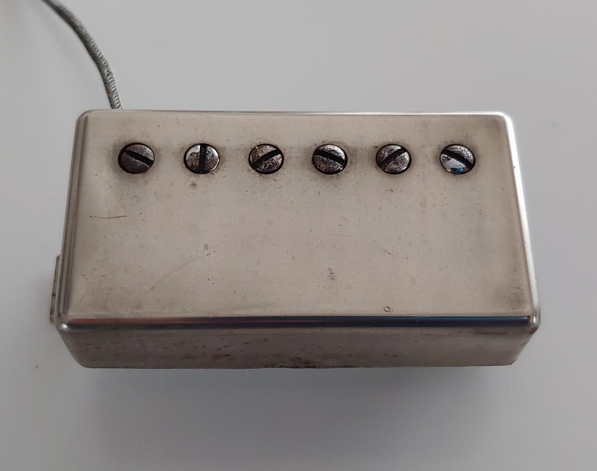 Vintage late '60s Gibson Patent Sticker T-top PAF Humbucking