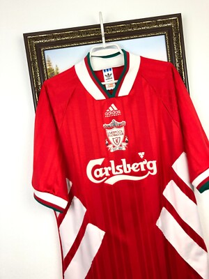 Liverpool Home football shirt 1993 Soccer Adidas Jersey Mens YNWA