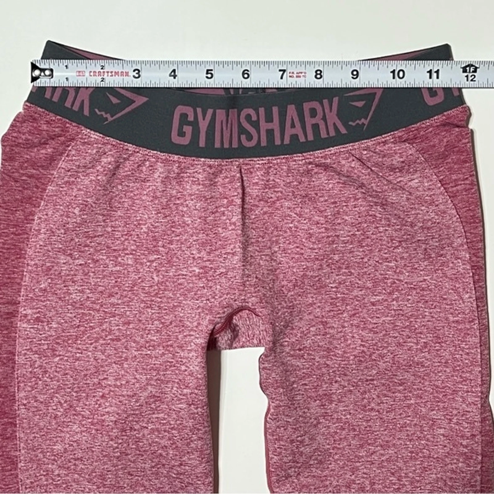 gymshark dry gray band leggings