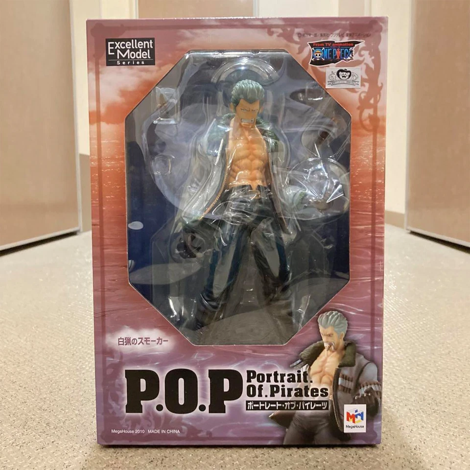 MegaHouse P.O.P Portrait Of Pirates ONE PIECE NEO-7 Smoker Figure Japan New - Image 3 of 4