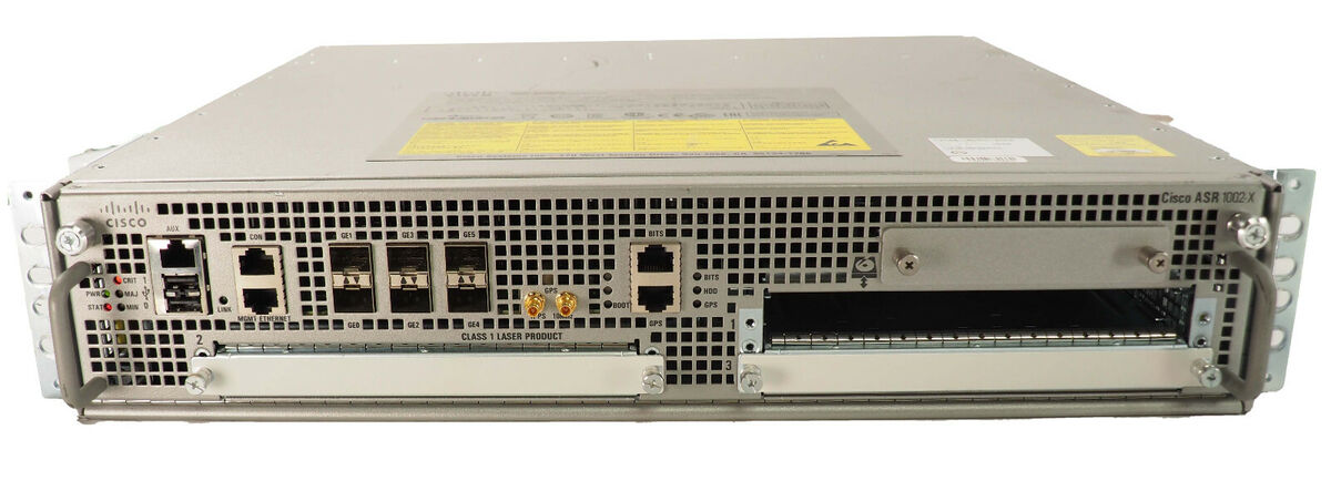 Cisco ASR1002-X V05 Aggregate Serv. Router w/ Dual Power Cisco ASR1002-X V05 Aggregate Serv. Router w/ Dual Power