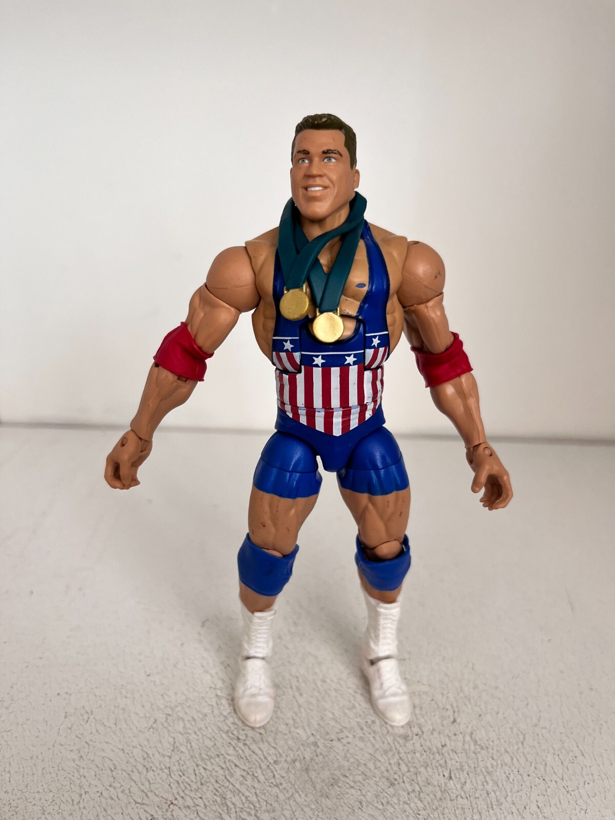 WWE KURT ANGLE MATTEL WRESTLING TOY ACTION FIGURE ELITE ENTRANCE GREATS SERIES