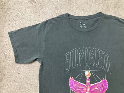 Alicia Keys Shirt Keys to the Summer 2023 Tour Shirt Size XL Gray