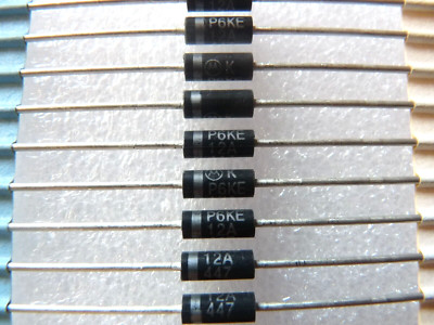 10 Con] (K523) P6KE12A Diode TVS 1 Chiều - Foto 7