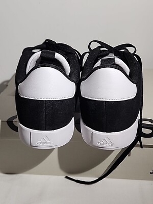 NEW Adidas VL Court 3.0 Skate Shoes Mens Sz 11.5 Sneaker Black and