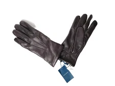 Cole Haan Tech Friendly Brown Leather Glove - Gift - L NWT $130