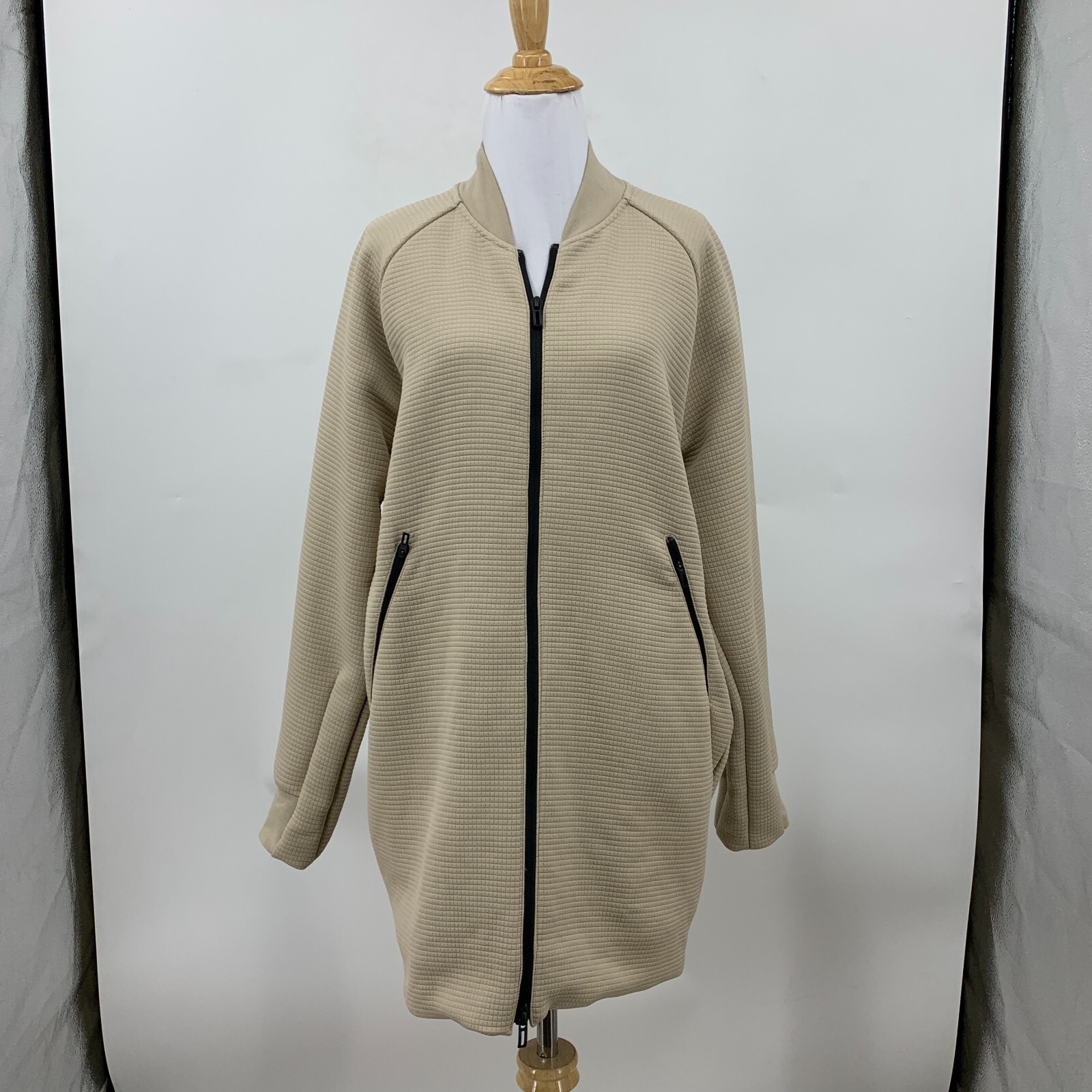 adidas long bomber jacket