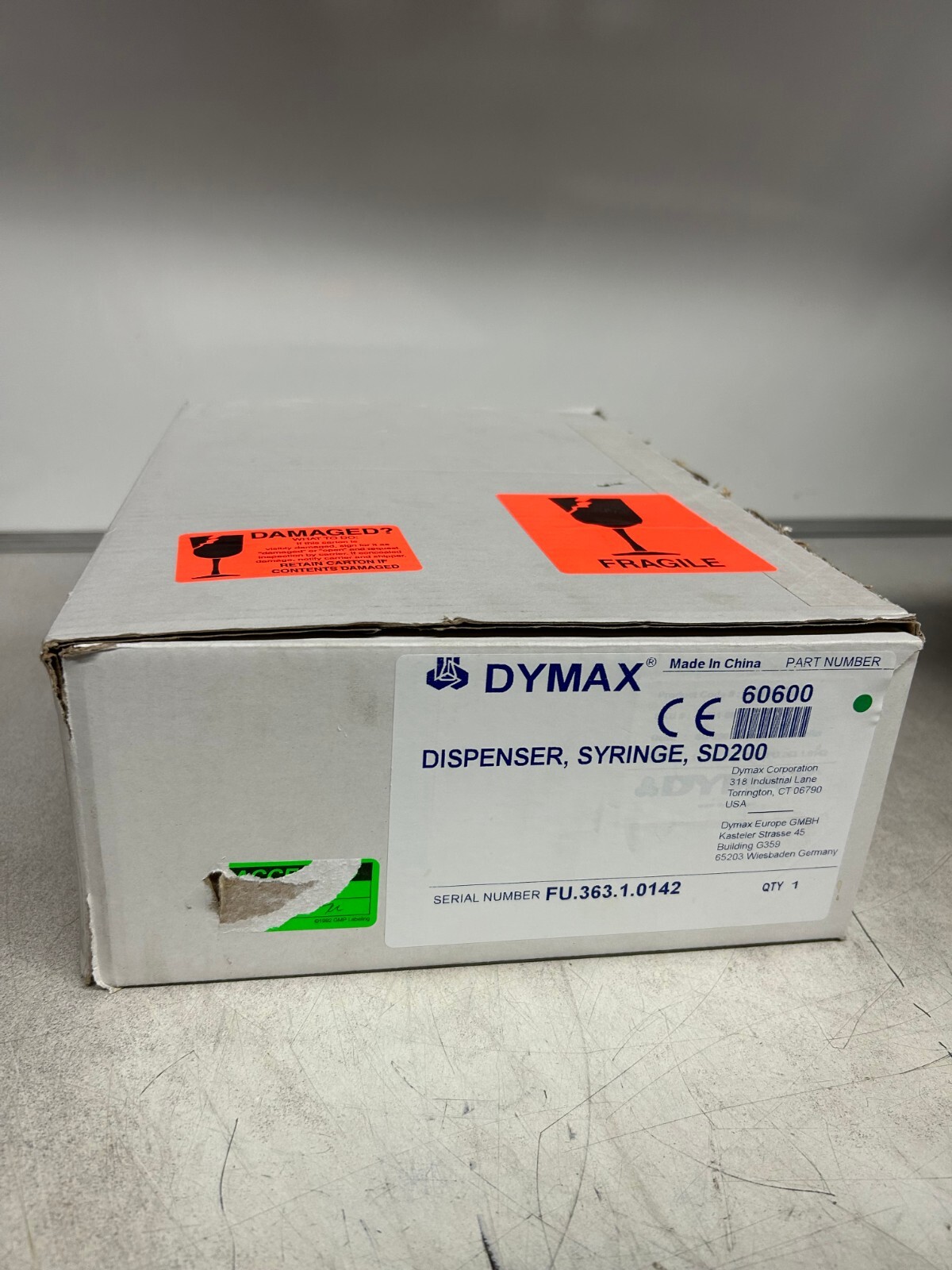 N.O.S. Dymax SD200 Digital Syringe Dispenser SD200 **Free Shipping