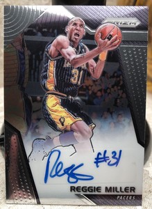 reggie miller autograph