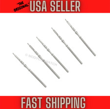5 GENUINE SEIKO WATCH WINDING STEMS FOR MOVEM...