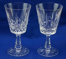 Waterford Rosslare (2) Water Goblets, 6 3/4"