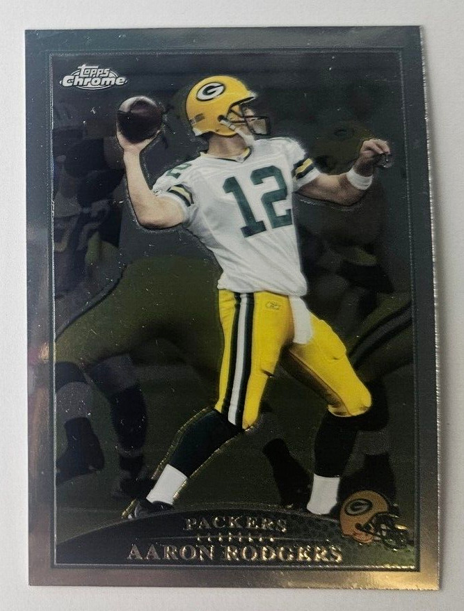2009 Topps Chrome Football #TC75 AARON RODGERS Packers (F)