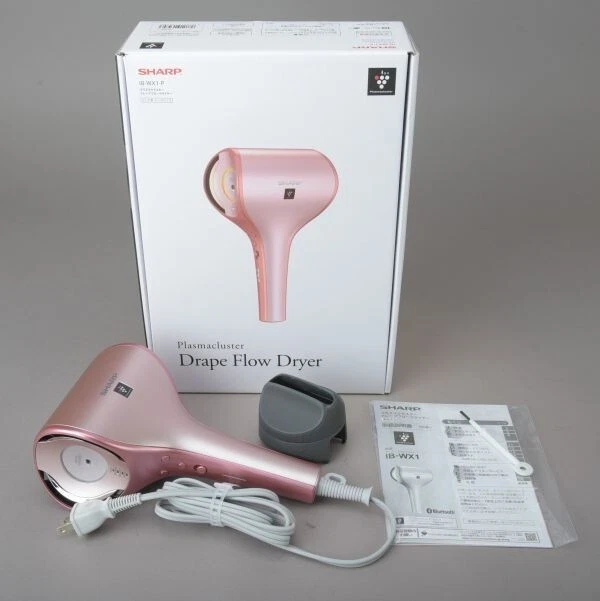 Sharp tower drape flow hair dryer pink IB-WX1-P Japan JP