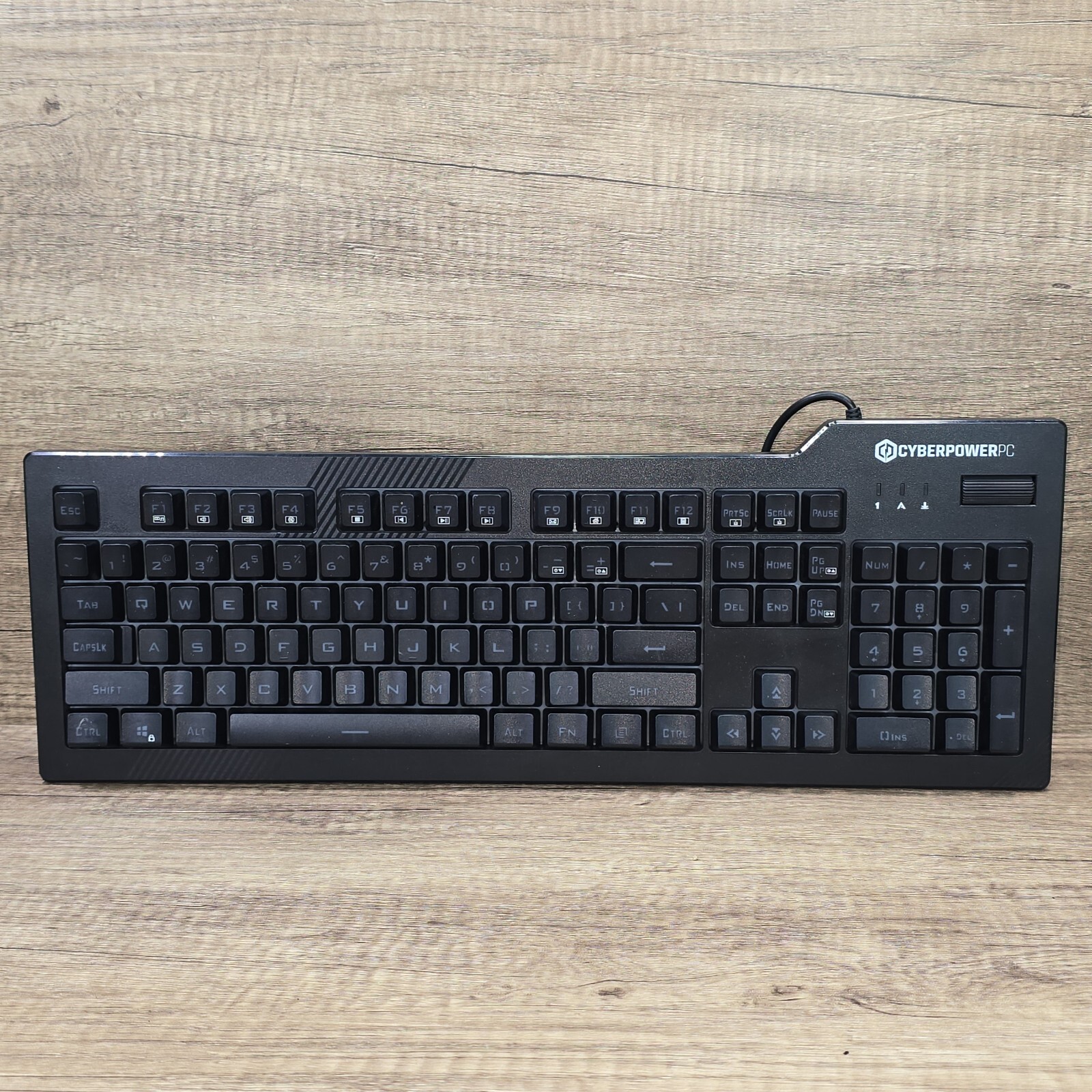 Cyberpower PC Play Ready 01 NOHI LED Wired Gaming Keyboard B