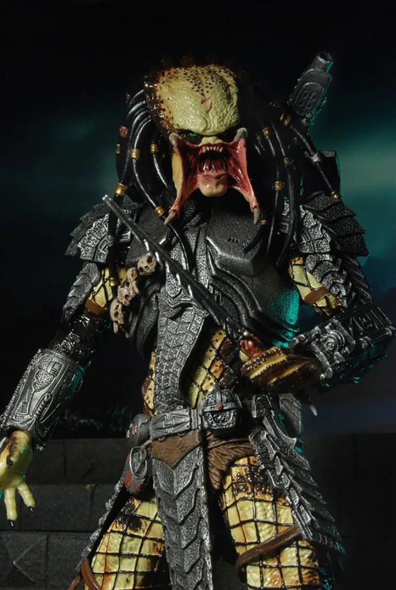 Predator Celtic And Unmasked Scar 18cm Alien vs Predator 7” AvP Action  Figure | eBay