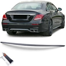 Für Mercedes E W213 Limo ab 2016- Heckspoiler Spoilerlippe Schwarz Glanz mit ABE Für Mercedes E W213 Limo ab 2016- Heckspoiler Spoilerlippe Schwarz Glanz mit ABE