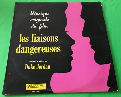 LES LIAISONS DANGEREUSES Musique de Film Vinyle 33 trs MUSIDISC  DUKE JORDAN - Photo 1/4
