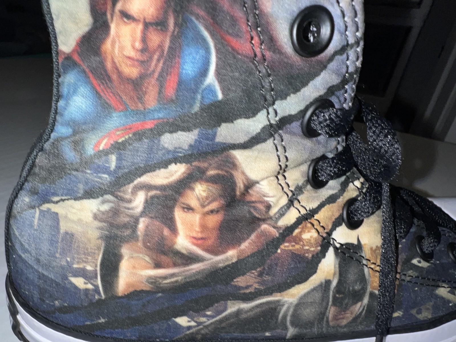 Converse Chuck Taylor All Star High Top DC Comics Justice League Men  6 Women 8 thumbnail 7