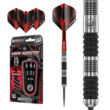 Winmau Mark Webster Signature 90 Tungsten Steel Tip Darts - 23 grams