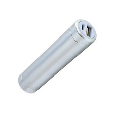 DC Mini Silver 5V USB Power Bank Case Charger Box Kit For 18650 Flat Top Battery