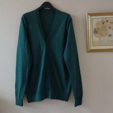 IlGorSo Men's Knit Cardigan in Emerald Green
