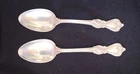 Marlborough by Reed & Barton Sterling pair of spoons