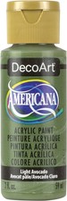 DecoArt Americana Acrylfarbe 2 Unzen - helle Avocado - deckend - DA-106
