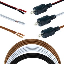 Lautsprecher Kabel Audio Stecker DIN 41529 Freies Ende HiFi Boxen Speaker Stereo