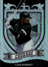 2021 Panini Chronicles Luis Robert #21 Crusade Holo Chicago White Sox 4L