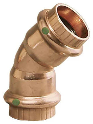 Viega 77612 3/4" Copper Elbow 45Â° ProPress Fitting