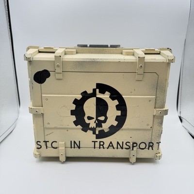 Custom Citadel Mini Carrying Case Ad Mech Miniatures Warhammer 12x10x5'' GW