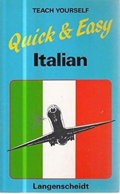 Teach Yourself Quick & Easy Italian (TYL), Lubke-Langenscheidt, Diethard, Used; 