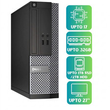 Dell OptiPlex Desktop SFF Desktop i3 i5 i7 Wi...