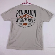 Pendelton T Shirt Mens XL Short Sleeve Cotton Woolen Mills