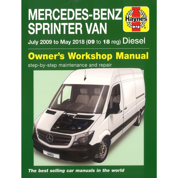 Mercedes-Benz Sprinter Transporter 08.2009-2018 Diesel Werkstatthandbuch Haynes-image