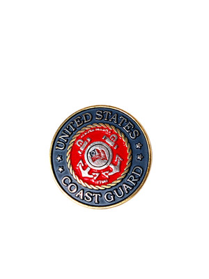 US Coast Guard Concho  (screw back) - New- Free Shipping!