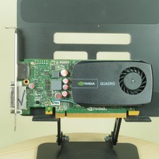 Dell Nvidia Quadro 600 1GB DDR3 PCI-E Video Card 128 Bit Display Port DVI