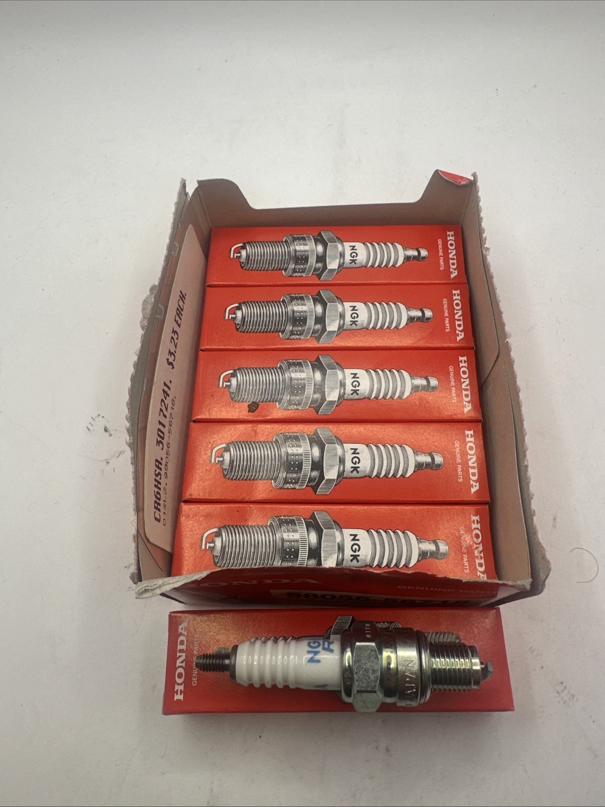 6 Pack NGK CR6HSA Spark Plug  Honda CRF50 CRF70 XR50 XR70 Z50 ATV Motorcycle OEM