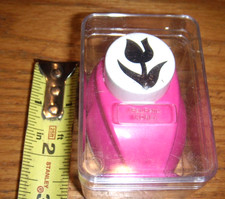 METAL 3" ROSE PAPER PUNCH PINK IN COLOR NEW FREE SHIPPING