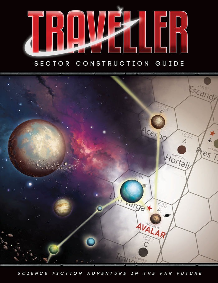 Mongoose Publishing Traveller RPG: Руководство по строительству сектора MGP 40076
